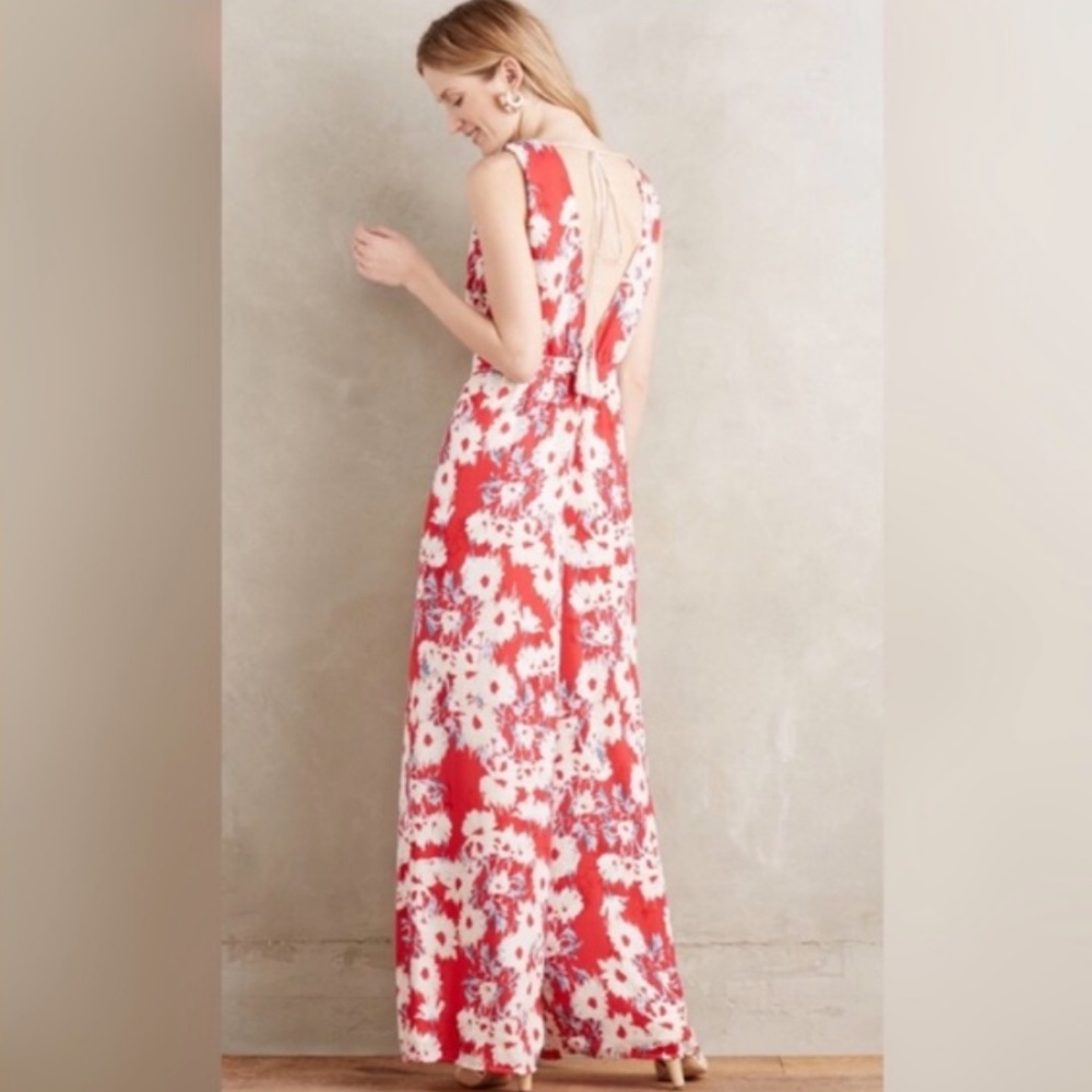 Anthropologie Paper Crown Costa Mesa Jumpsuit